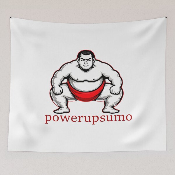 Item preview, powerupsumo sumo shirt designed and sold by Powerupsumo01.
