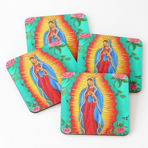 Item preview, Our Lady of Guadalupe, Religious art, Mother Mary, Mexican Icon, Virgin Mary designed and sold by LoriFelixDesigns.
