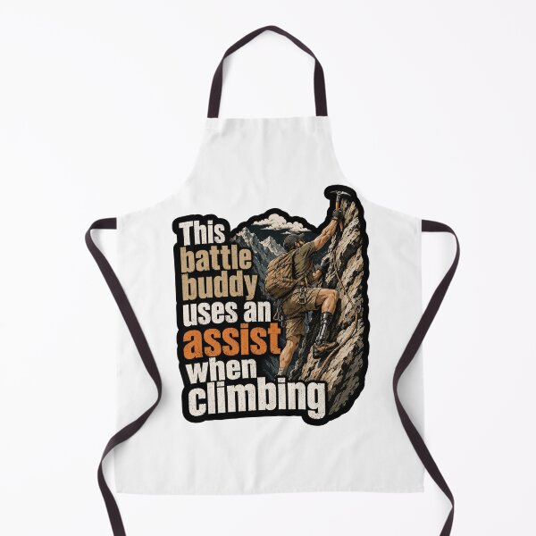 Item preview, This Battle Buddy Uses An Assist When Climbing designed and sold by ColeLaniTrading.