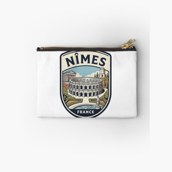 Item preview, Vintage Nimes France Roman Arena Travel Badge designed and sold by k3rstman1.
