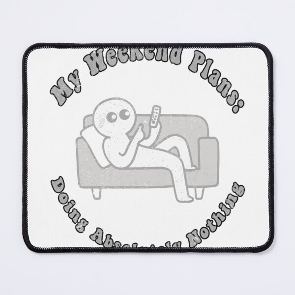 Item preview, My Weekend Plans: Remote Control Chill Graphic designed and sold by GaryMerrittoo.