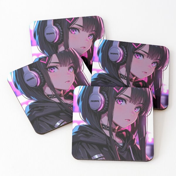 Item preview, Futuristic Waifu | Neon Anime Aesthetic designed and sold by AnimDream .