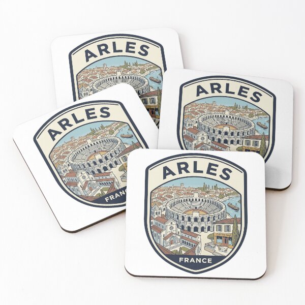 Item preview, Arles France Vintage Travel Emblem designed and sold by k3rstman1.