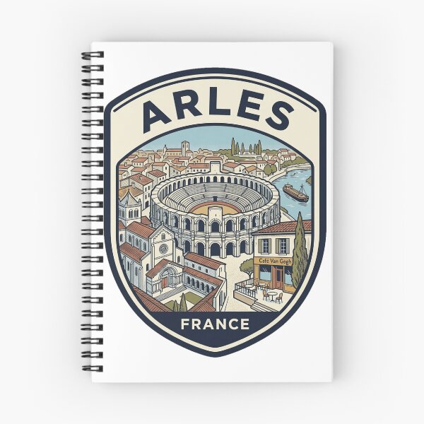 Item preview, Arles France Vintage Travel Emblem designed and sold by k3rstman1.