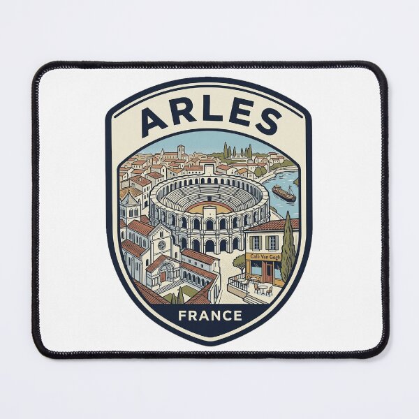 Item preview, Arles France Vintage Travel Emblem designed and sold by k3rstman1.