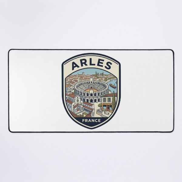 Item preview, Arles France Vintage Travel Emblem designed and sold by k3rstman1.
