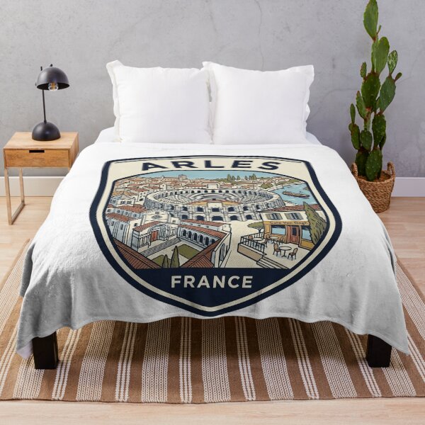 Item preview, Arles France Vintage Travel Emblem designed and sold by k3rstman1.