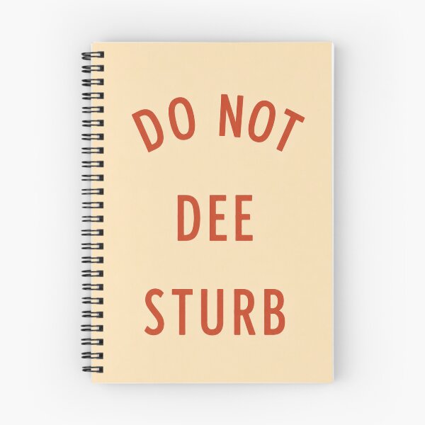 Item preview, Do No Dee Sturb Tucker Wetmore designed and sold by nicolekhrim.