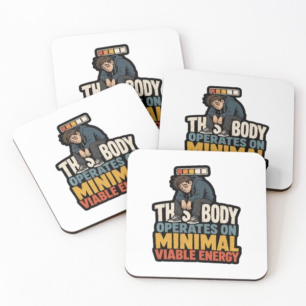 Item preview, The Body Operates On Minimal Viable Energy Gamer Humor designed and sold by ColeLaniTrading.