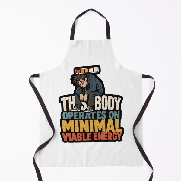 Item preview, The Body Operates On Minimal Viable Energy Gamer Humor designed and sold by ColeLaniTrading.