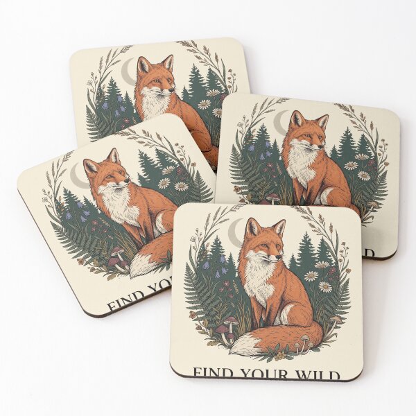 Item preview, Find Your Wild Fox Forest designed and sold by Origamoart.