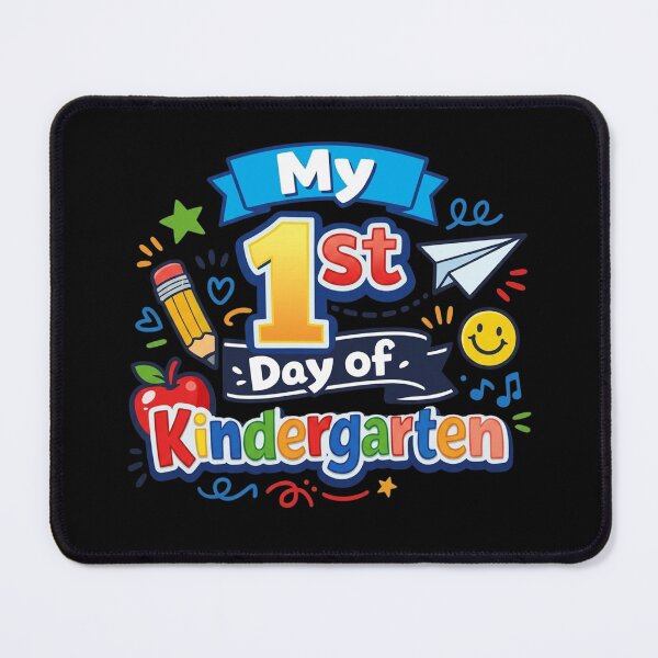 Item preview, My First Day of Kindergarten Boys School T-Shirt designed and sold by ChockletBoy.