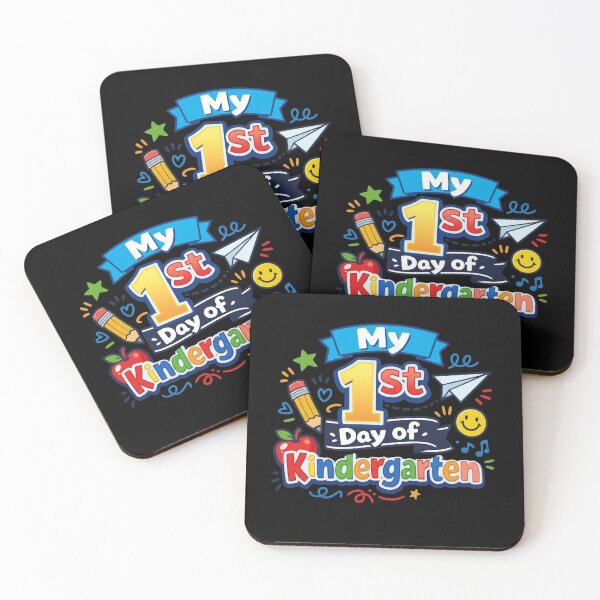 Item preview, My First Day of Kindergarten Boys School T-Shirt designed and sold by ChockletBoy.