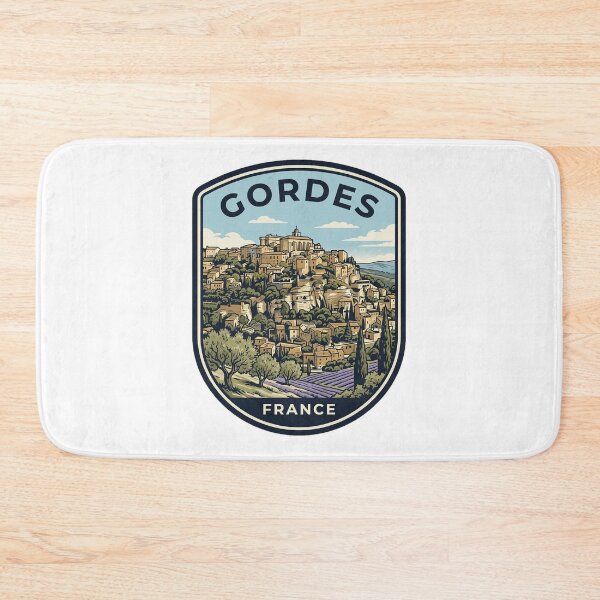 Item preview, Gordes France Vintage Hilltop Village Travel Badge designed and sold by k3rstman1.