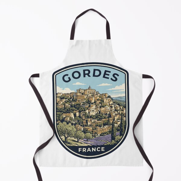 Item preview, Gordes France Vintage Hilltop Village Travel Badge designed and sold by k3rstman1.