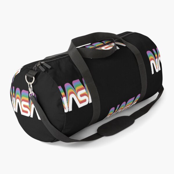 Item preview, Vintage Nerdy NASA Worm Rainbow Logo Rocket Space Science Teacher White Text designed and sold by MathWare MathClips.