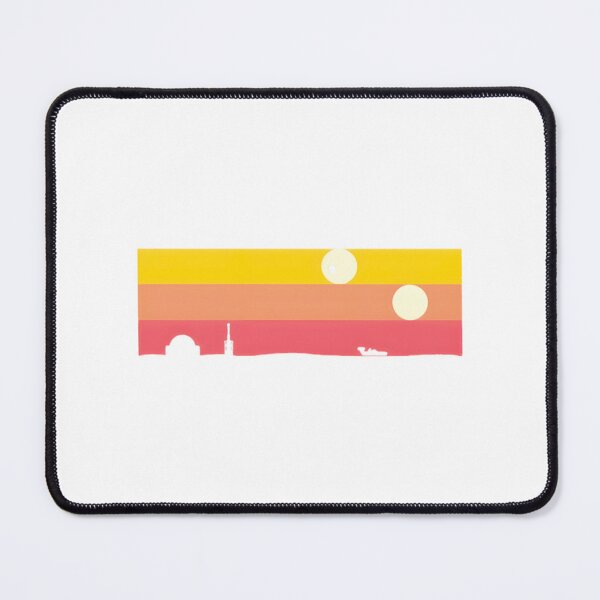 Item preview, Tatooine Binary Sunset Star Wars Minimalist designed and sold by louisevickie.
