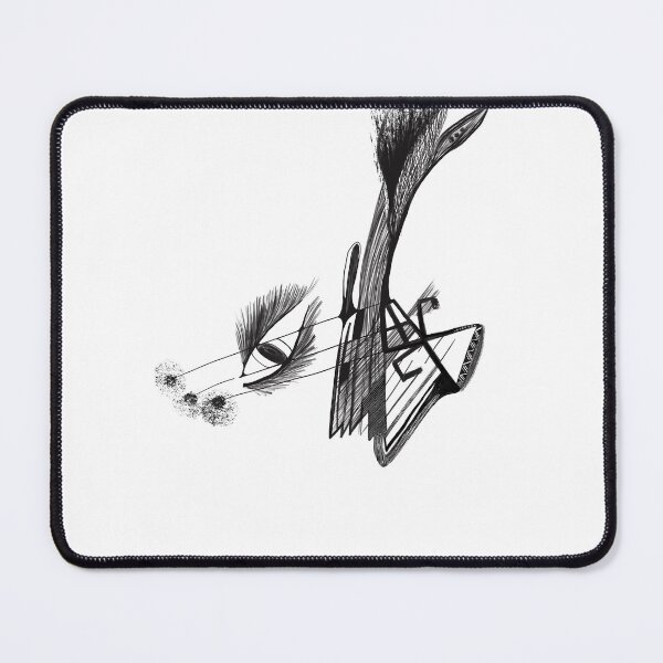 Item preview, Intuitive zentangle Line Art Eye Drawing designed and sold by CodeOfLines.