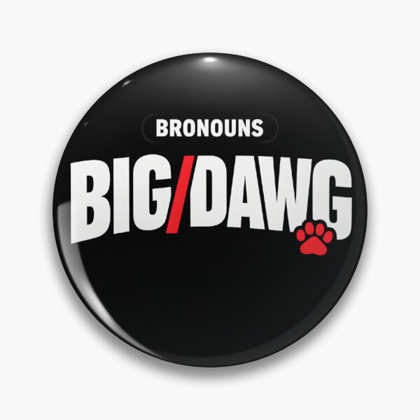 Item preview, Pronouns Big Dawg Funny Dog Humor designed and sold by Charisma Enigma.