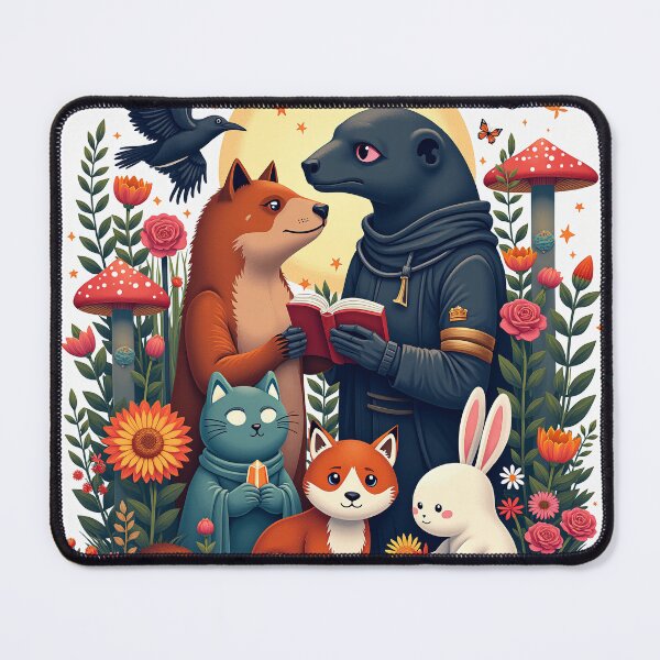 Item preview, Whimsical Creatures | Cute Fantasy Animal Sticker & T-Shirt Design designed and sold by profustock.
