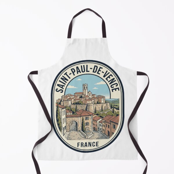 Item preview, Saint Paul de Vence France Vintage Travel Emblem designed and sold by k3rstman1.