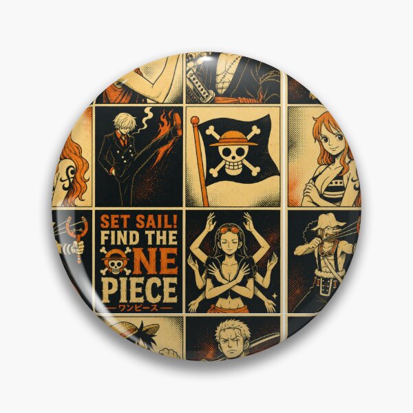 Item preview, Set Sail Find the One Piece Japanese Anime Poster designed and sold by zumerdiego.