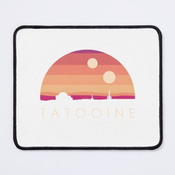 Item preview, Tatooine Sunset Silhouette Retro Desert Planet designed and sold by louisevickie.