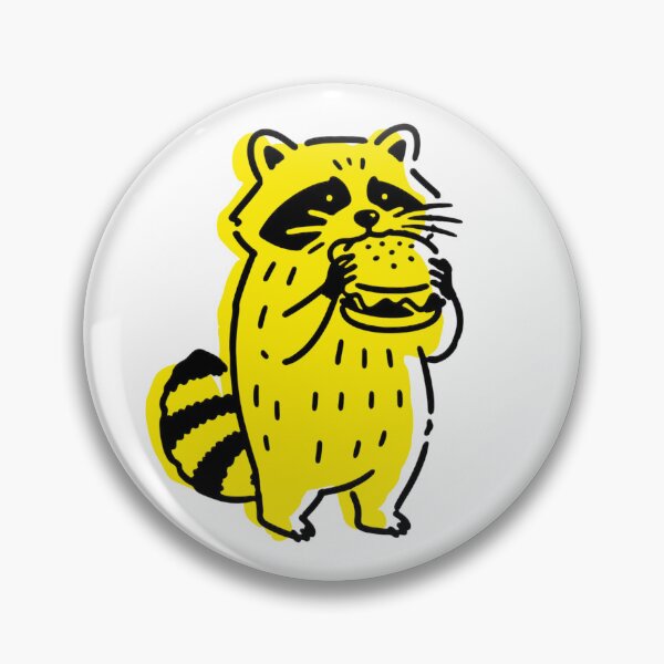 Item preview, Racoon Eating a Burger designed and sold by ktthegreat.