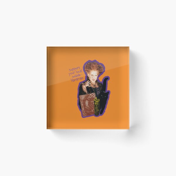 Item preview, Support Your Local Librarian (Witch) designed and sold by muzzero.