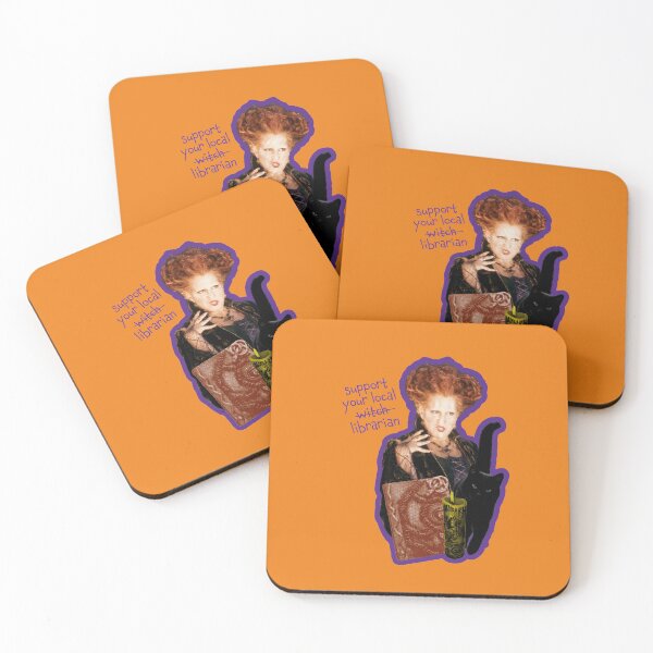 Item preview, Support Your Local Librarian (Witch) designed and sold by muzzero.