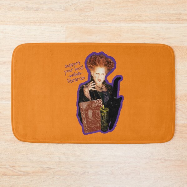 Item preview, Support Your Local Librarian (Witch) designed and sold by muzzero.