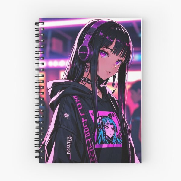 Item preview, Anime Gamer Girl | Neon Headphones Art designed and sold by AnimDream .