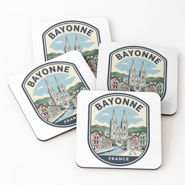 Item preview, Bayonne France Vintage Basque Country Travel Badge designed and sold by k3rstman1.
