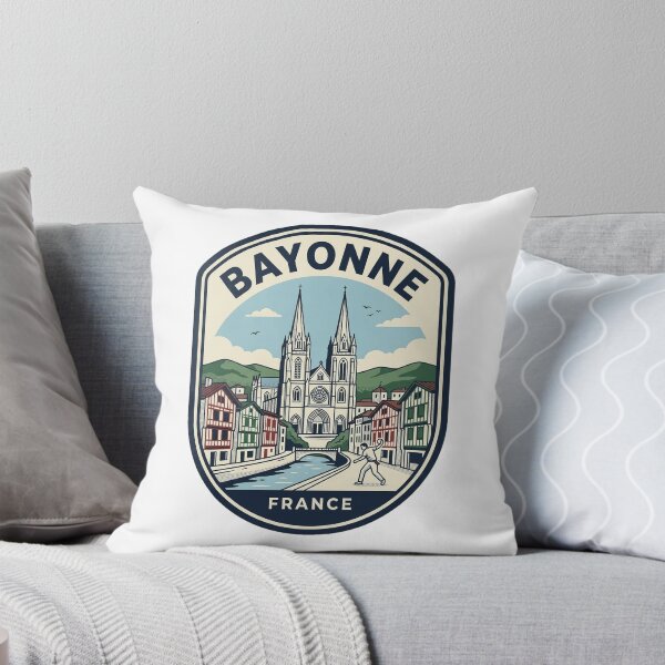 Item preview, Bayonne France Vintage Basque Country Travel Badge designed and sold by k3rstman1.