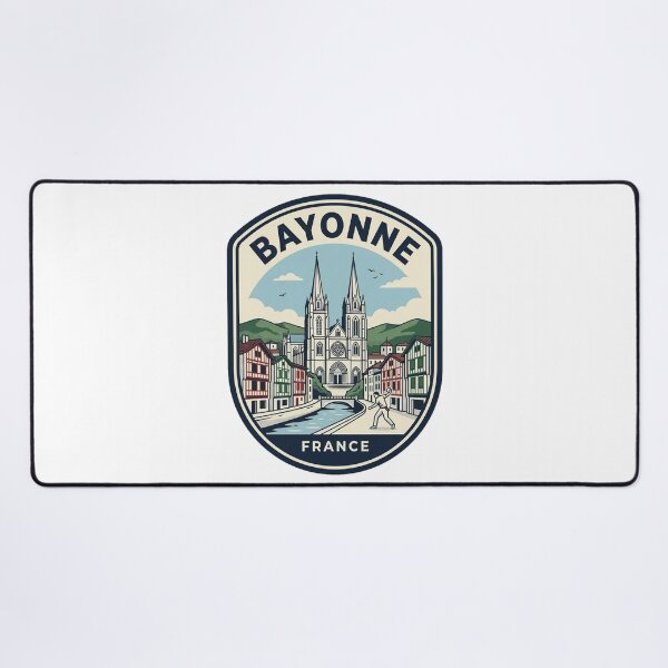 Item preview, Bayonne France Vintage Basque Country Travel Badge designed and sold by k3rstman1.