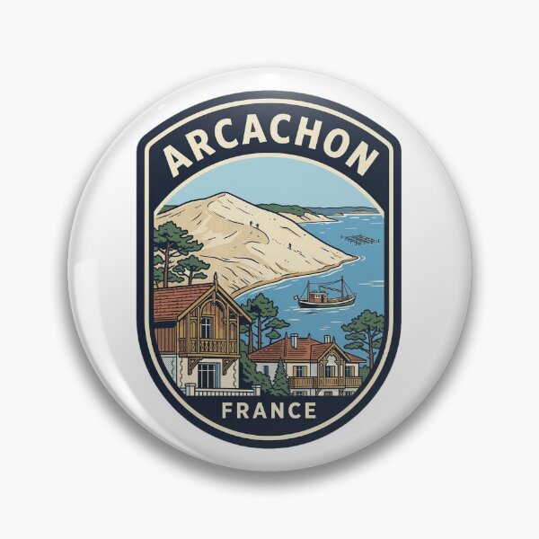 Item preview, Arcachon France Dune of Pilat Vintage Travel designed and sold by k3rstman1.