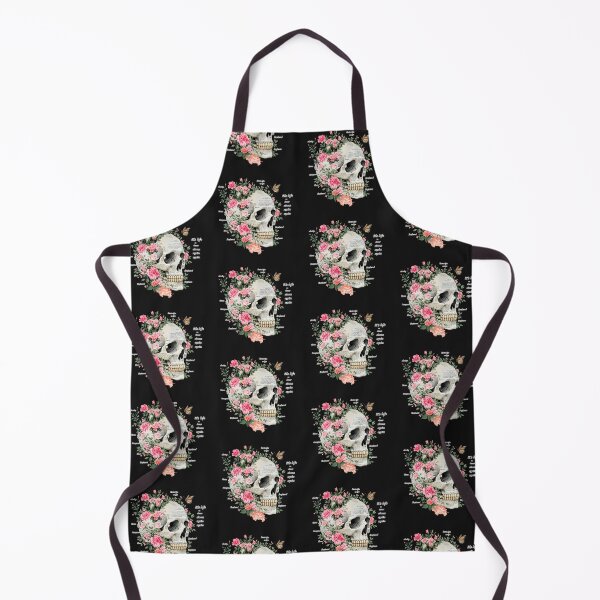 Item preview, Dark Bloom – Gothic Floral Skull designed and sold by danadino3.