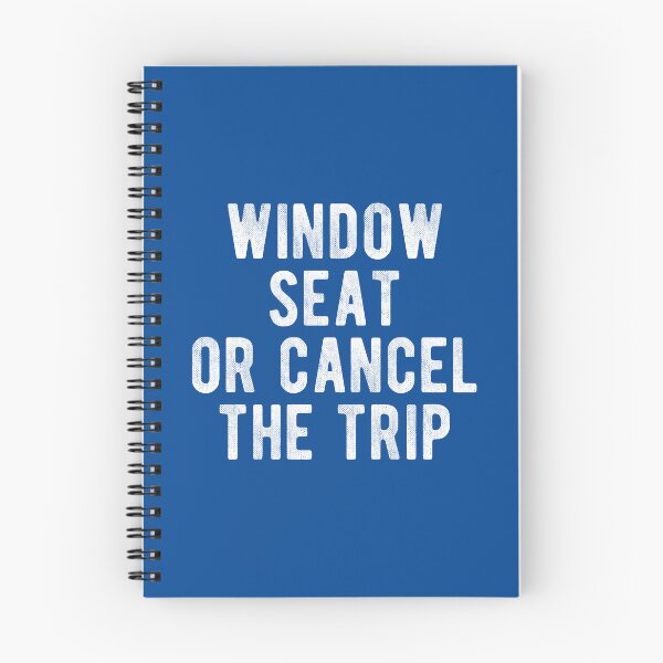 Item preview, Window Seat Or Cancel The Trip Funny Travel Quote #1 designed and sold by SalahBlt.