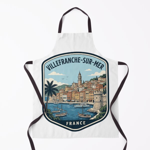 Item preview, Villefranche-sur-Mer France Vintage Travel Emblem designed and sold by k3rstman1.
