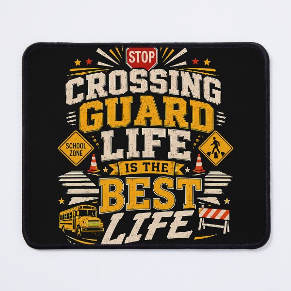 Item preview, Vintage Crossing Guard Life Back To School designed and sold by PrintivoraHub.