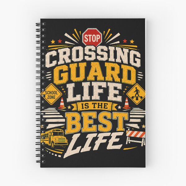 Item preview, Vintage Crossing Guard Life Back To School designed and sold by PrintivoraHub.
