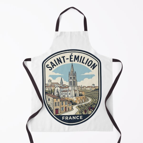 Item preview, Saint Emilion France Vintage Travel Vineyard Badge designed and sold by k3rstman1.