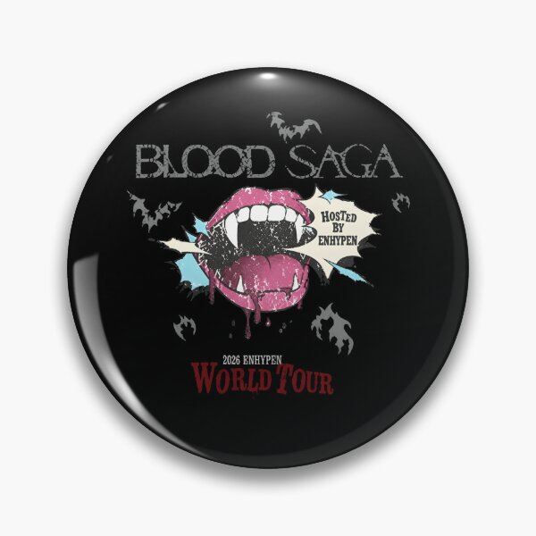 Item preview, ENHYPEN Blood Saga World Tour designed and sold by EdificatTTArt.