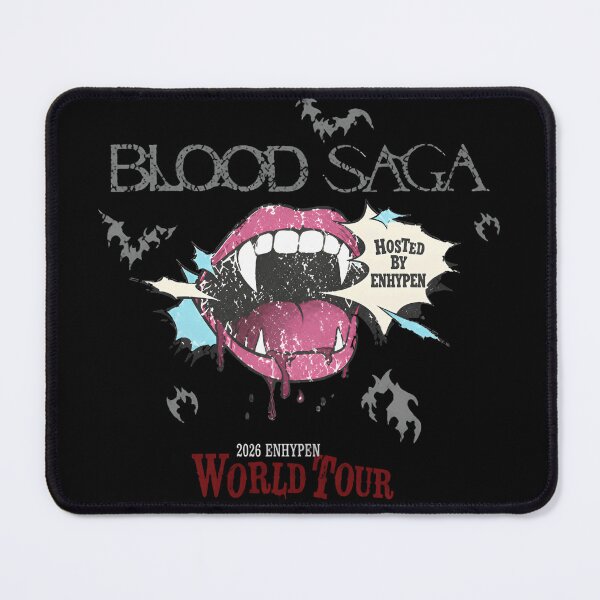 Item preview, ENHYPEN Blood Saga World Tour designed and sold by EdificatTTArt.