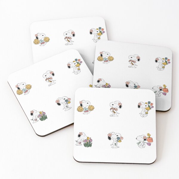 Item preview, Flower snoopy designed and sold by Katyslittlestickershop.