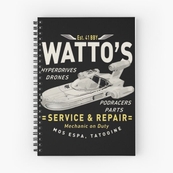 Item preview, Watto'S Tatooine Speeder Service & Repair designed and sold by louisevickie.