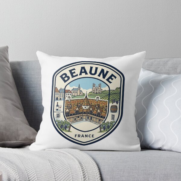 Item preview, Beaune France Burgundy Wine Region Travel Badge designed and sold by k3rstman1.