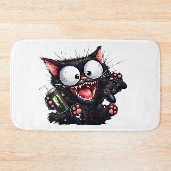 Item preview, I'm Ready To Stay Up Until 3 A.M. Funny Black Cat Gamer Shirt designed and sold by IMOBILYARI VibeCore.