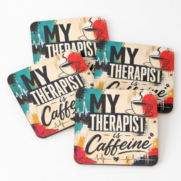 Item preview, My therapist is caffeine designed and sold by Helios Be. Lavsh.