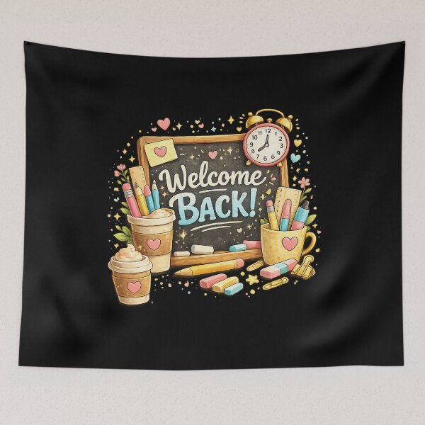 Item preview, Welcome Back Teacher Gift Classroom Art designed and sold by Corvoria.